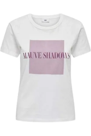 JACQUELINE DE YONG Femme, Tops, Blanc, Taille: 42 FR Michigan Life Print Top