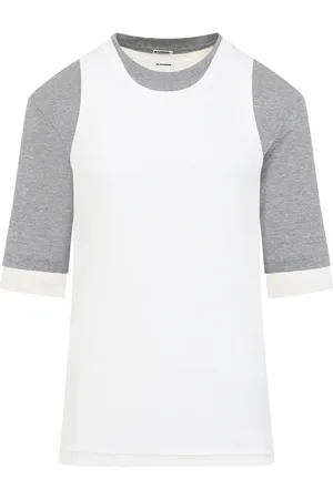 Jil Sander Homme, Tops, Blanc, Taille: L Kit T-shirt à manches courtes