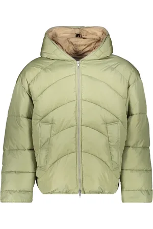 Random Identities Homme, Vestes, Vert, Taille: L Doudoune en nylon avec capuche