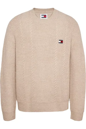 Tommy Hilfiger Homme, Pulls, , Taille: L Slim Cable Knit Cneck Pull