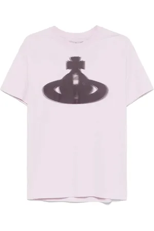 Vivienne Westwood Homme, Tops, Rose, Taille: S T-shirt Rose Classique Orb