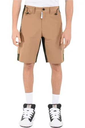 GCDS Homme, Shorts, , Taille: XL Bermuda en nylon avec fermeture boutonnée
