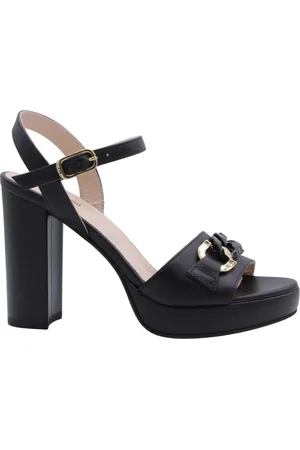 Nero Giardini Femme, Chaussures, Noir, Taille: 37 EU Sandales Élégantes pour Femmes