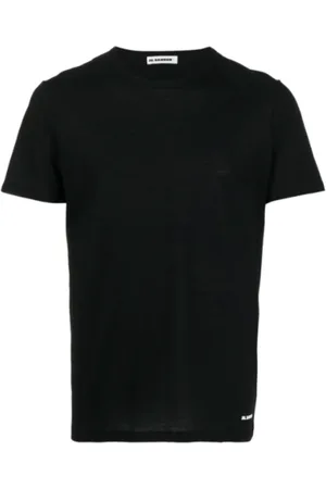 Jil Sander Homme, Tops, Noir, Taille: XL T-Shirt Manches Courtes