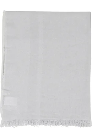 ANTONELLI Femme, Accessoires, Gris, Taille: ONE Size Écharpe Lurex Gris Clair à Franges