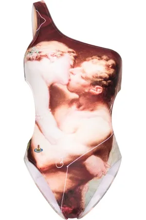 Vivienne Westwood Femme, Maillots de bain, Multicolore, Taille: 42 FR Maillot de bain une épaule style
