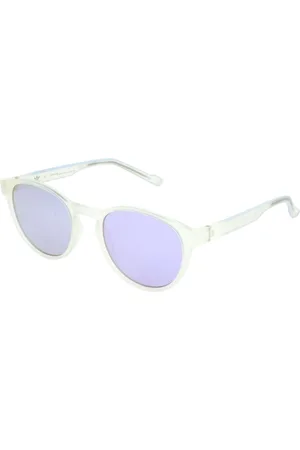 adidas Homme, Accessoires, Gris, Taille: ONE Size Lunettes de Soleil en Acétate Transparent