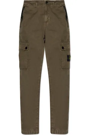 Stone Island Homme, Pantalons, Vert, Taille: W30 Pantalon cargo