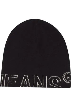 Liu Jo Homme, Accessoires, Noir, Taille: S Chapeau en tricot Jacquard