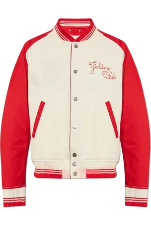 Golden Goose Homme, Vestes, Rouge, Taille: M Veste de style bombardier