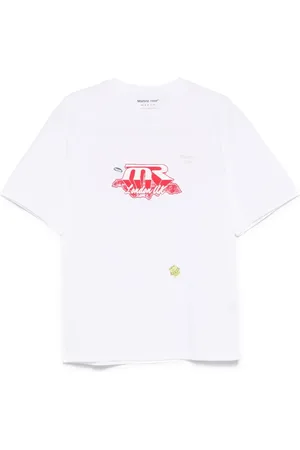 MARTINE ROSE Homme, Tops, Blanc, Taille: XL T-shirt Classique Blanc