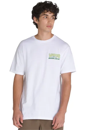 Vans Homme, Tops, Blanc, Taille: M Front SS T-shirt