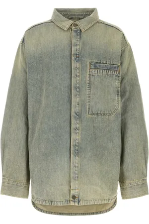 Entire Studios Homme, Chemises, Bleu, Taille: S Chemise Denim Herculean