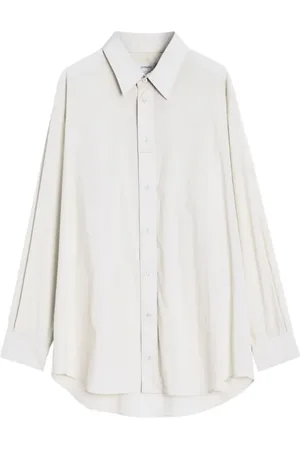 LEMAIRE Homme, Chemises, , Taille: L Chemise Boucle Blanc Crème