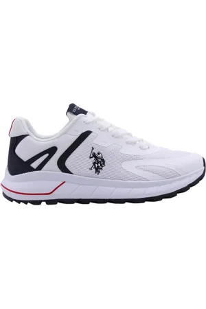 U.S. Polo Assn. Homme, Chaussures, Blanc, Taille: 45 EU Chaussures de Sport Tarpon pour Homme
