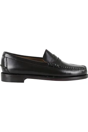 SEBAGO Homme, Chaussures, Brun, Taille: 42 EU Mocassin en cuir marron Classic Dan