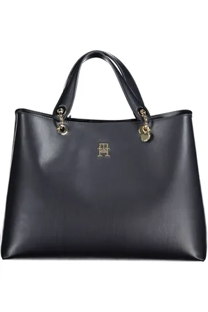 Tommy Hilfiger Femme, Sacs, Bleu, Taille: ONE Size Élégant sac à main avec anses polyvalentes