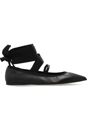Salvatore Ferragamo Femme, Chaussures, Noir, Taille: 37 1/2 EU Ballérines Carice