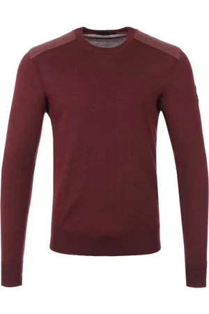 Belstaff Homme, Pulls, Rouge, Taille: L Pulls élégants pour toutes occasions
