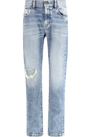 Diesel Homme, Jeans, Bleu, Taille: W29 Jean slim vintage avec un aspect usé
