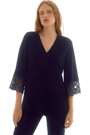 Joseph Ribkoff Femme, Blouses et Chemises, Bleu, Taille: 52 FR Vestes Bleues pour Femmes