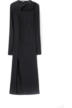 Dondup Femme, Robes, Noir, Taille: 40 FR Robes élégantes pour toutes les occasions