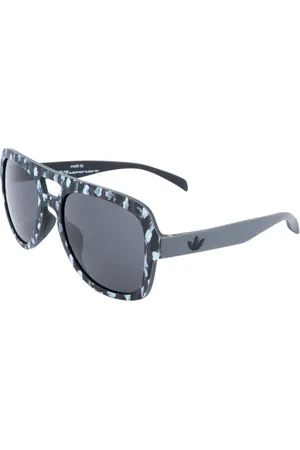 adidas Homme, Accessoires, Noir, Taille: ONE Size Miroir Ligne Rouge Lunettes de Soleil