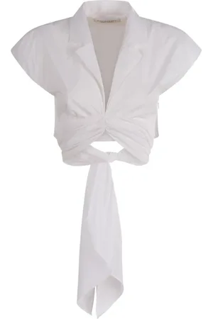Serafini Femme, Blouses et Chemises, Blanc, Taille: 36 FR Chemises Élégantes pour Hommes et Femmes