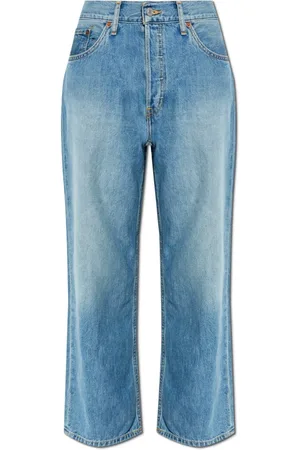 RE/DONE Femme, Jeans, Bleu, Taille: W31 Jean droit