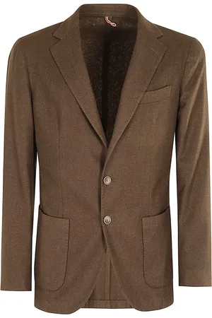 Biagio Santaniello Homme, Vestes, Brun, Taille: M Casquette Teintée Tendance
