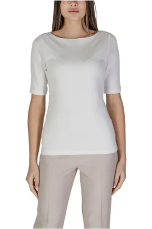Street one Femme, Tops, Blanc, Taille: 42 FR Haut décontracté à col bateau