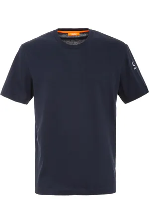 sunseeker Homme, Tops, Bleu, Taille: S T-shirt de base Paolo