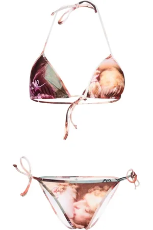 Vivienne Westwood Femme, Maillots de bain, Multicolore, Taille: 42 FR Bikini Triangle Coloré