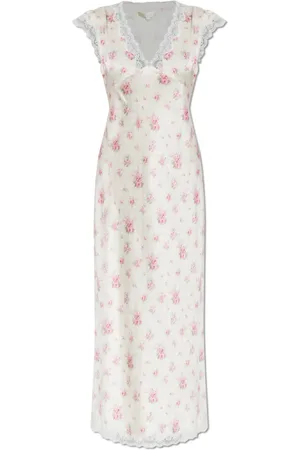LOVESHACKFANCY Femme, Robes, Blanc, Taille: 32 FR Robe Theodore