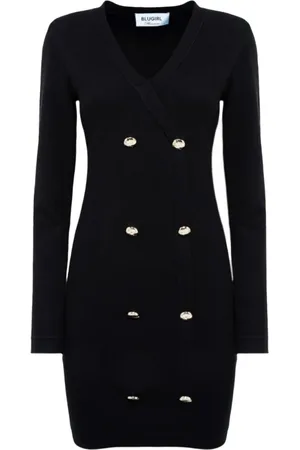 Blugirl Femme, Robes, Noir, Taille: 36 FR Robes Élégantes pour Toutes les Occasions