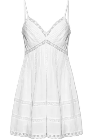 LOVESHACKFANCY Femme, Robes, Blanc, Taille: 40 FR Robe Docila