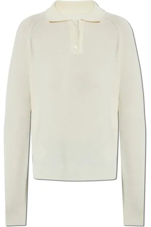 Maison Margiela Femme, Pulls, Jaune, Taille: 36 FR Polo en laine