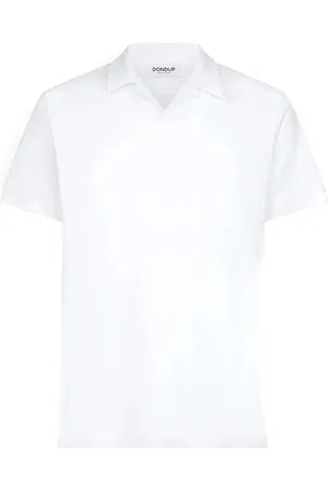 Dondup Homme, Tops, Blanc, Taille: S Polos Élégants pour Hommes