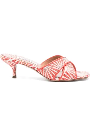 Aquazzura Femme, Chaussures, Rouge, Taille: 40 EU Mules Divines
