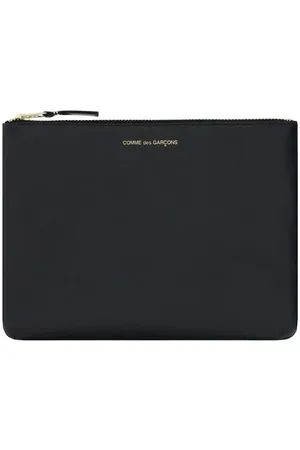 Comme des Garçons Homme, Accessoires, Noir, Taille: ONE Size Porte-monnaie avec fermeture à glissière