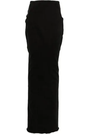 Entire Studios Femme, Jupes, Noir, Taille: 42 FR Magnetite Channel Skirt