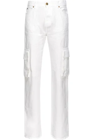 Pinko Femme, Pantalons, Blanc, Taille: W28 Pantalon Cargo Bull Comfort