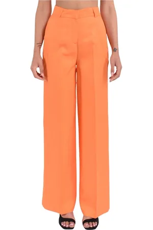 ACTUALEE Femme, Pantalons, , Taille: 38 FR Pantalon en lin avec poches latérales