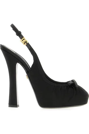 Dolce & Gabbana Femme, Chaussures, Noir, Taille: 39 EU Escarpins à talons