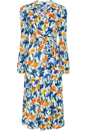 Diane von Furstenberg Femme, Robes, Multicolore, Taille: 38 FR Collection de Robes Élégantes pour Femmes