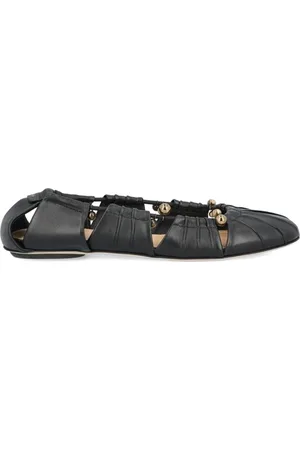 Chloé Femme, Chaussures, Noir, Taille: 40 EU Ballerines Noires Élégantes Chaussures