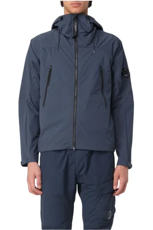 C.P. Company Homme, Vestes, Bleu, Taille: M Manteaux Bleus pour Hommes