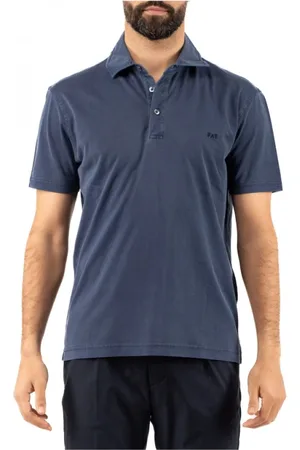 FAY Homme, Tops, Bleu, Taille: M Polo Classique