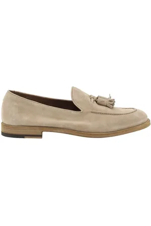 Fratelli Rossetti Homme, Chaussures, , Taille: 44 EU Mocassins Avignone en daim avec Pompons