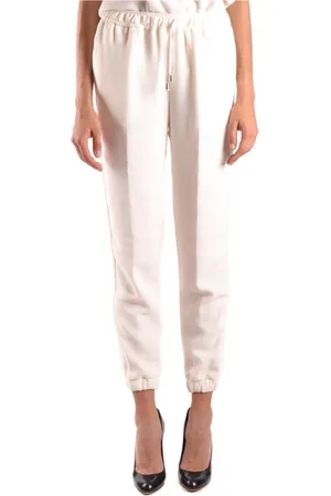 ERMANNO SCERVINO Femme, Pantalons, Blanc, Taille: 36 FR Pantalons en Denim Décontractés pour Hommes